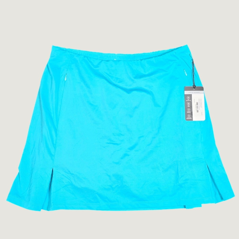 Tail Activewear Noelene Golf Skort Blue Atoll Turquoise UPF 50 Sz S GD4840-5373